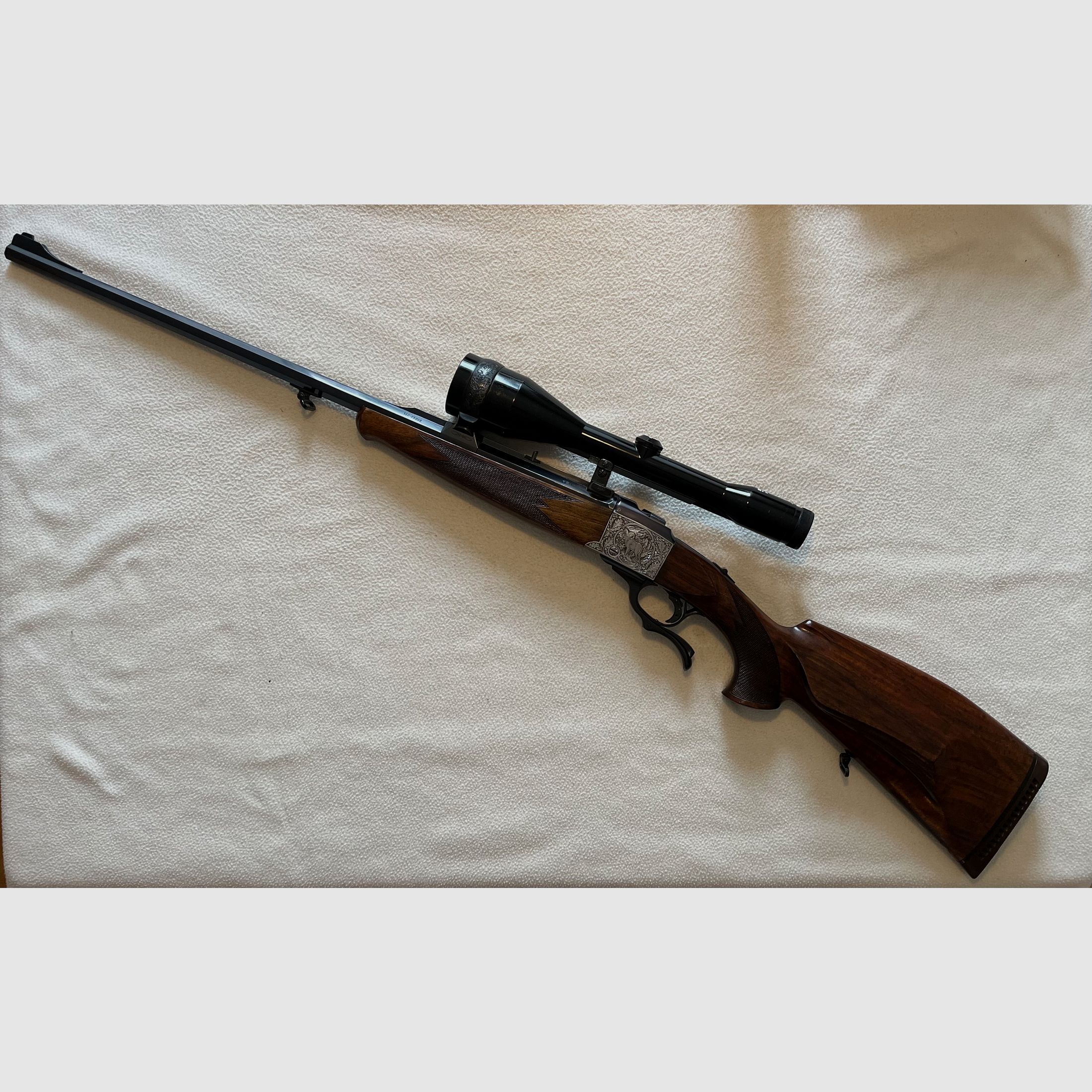 Heym Ruger Blockbüchse Nr. 1, HR 38 G de Luxe, 8 x 68 S