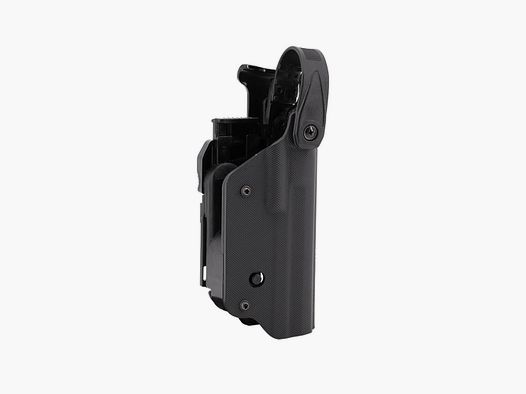 Holster taktyczne GHOST 5.2 + Moduł obrotowy do pasa, Wersja ręki: Lewa ręka, Model pistoletu: GLOCK SMALL FRAME (17,19, 22) GEN4/GEN5