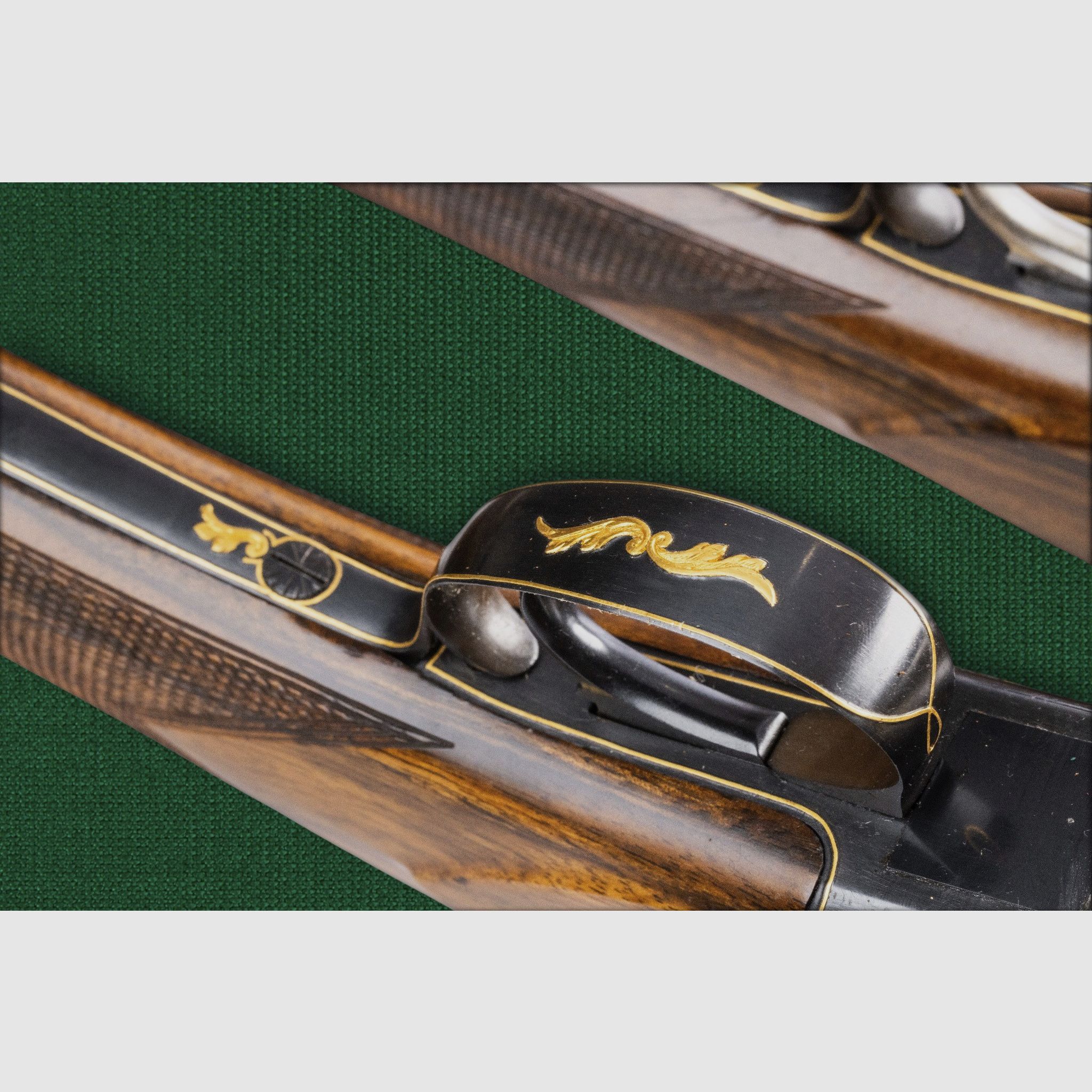 2 Browning B25 / FCS 25 Luxus-Flinten – Goldgravur – Sammlerzustand – Zertifikat