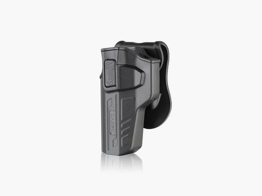 Holster aus Polymer mit seitlichem Knopf - R-DEFENDER Links