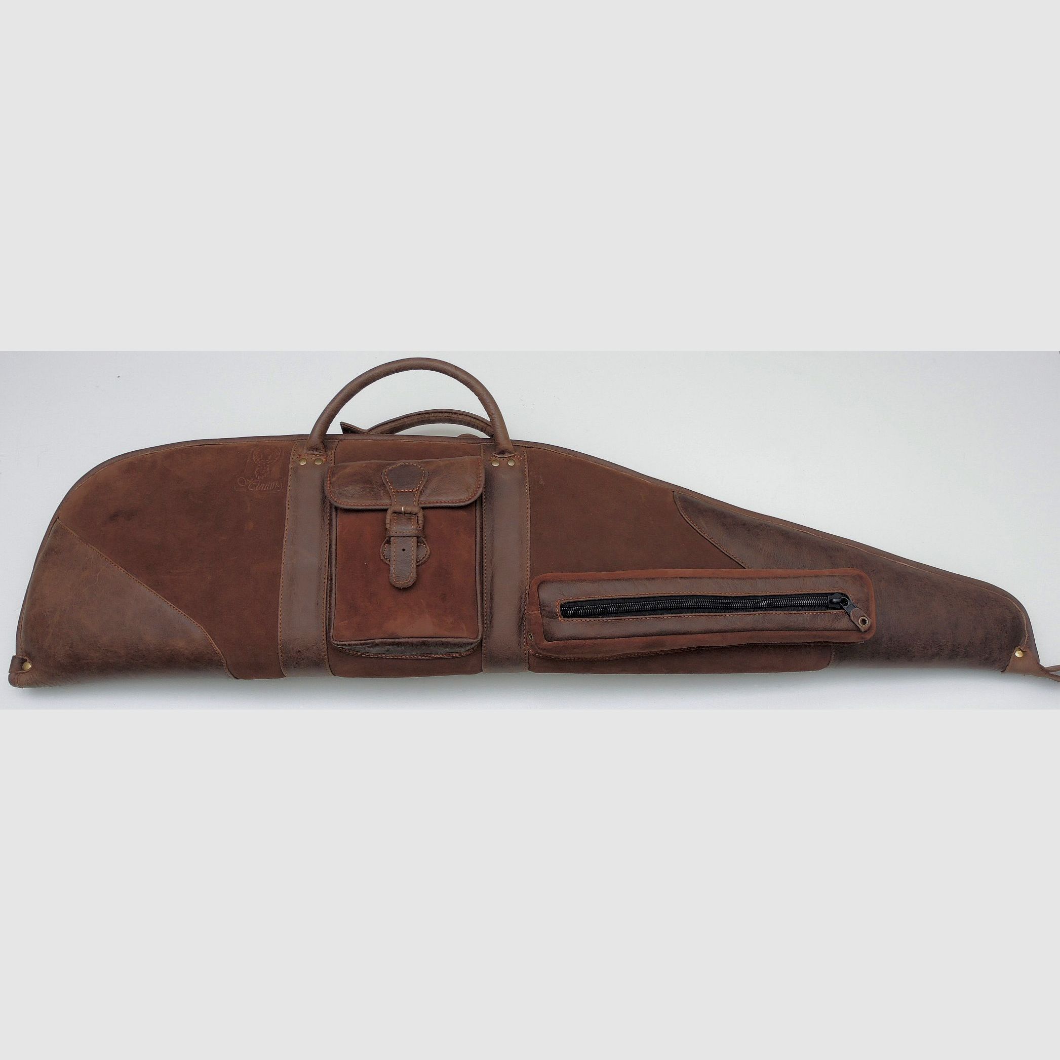 Nobil Hunting Lederfutteral 130cm grün/braun