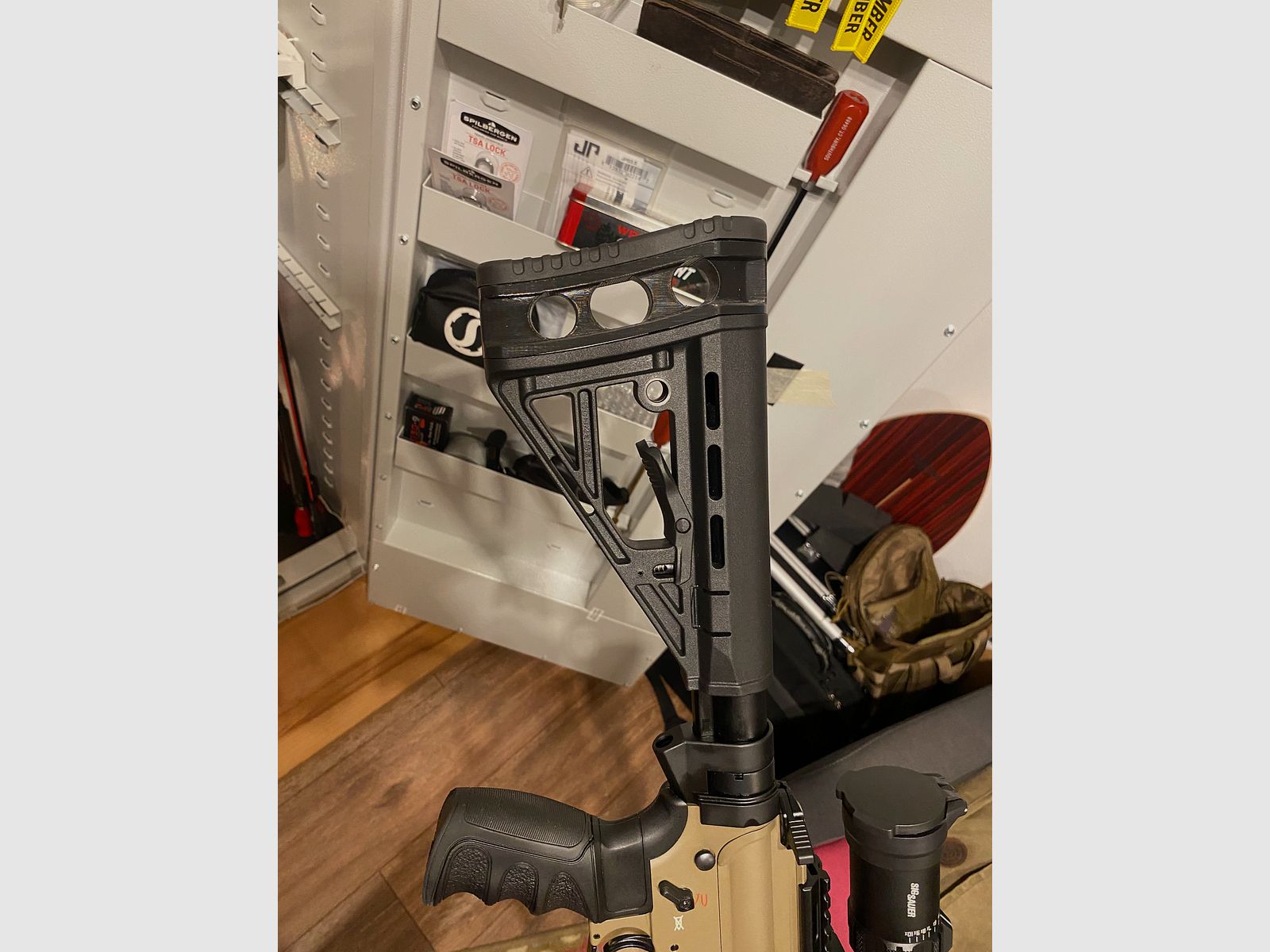 Schmeisser AR15-9 extension telescoping stock