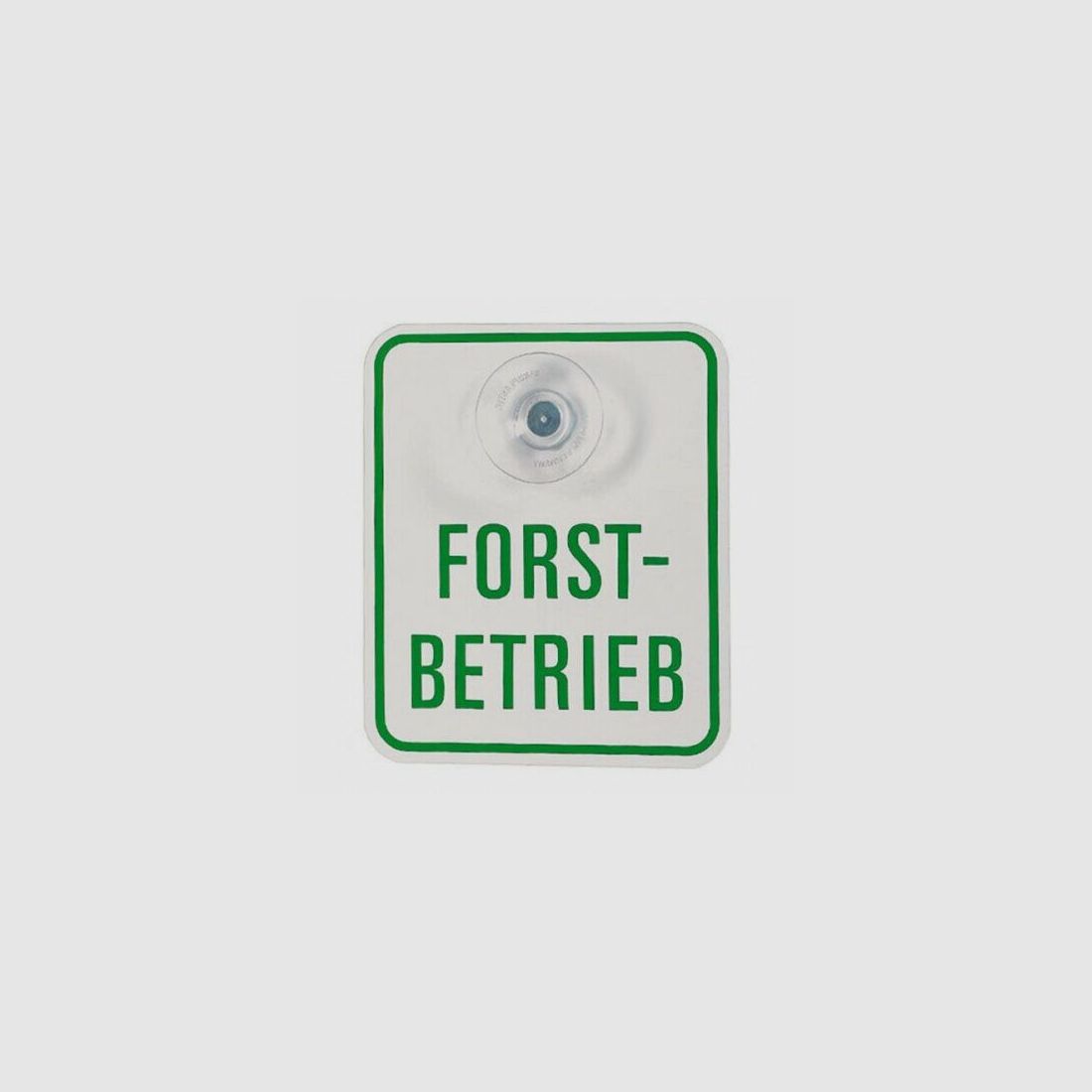 Autoschild ""Forstbetrieb""