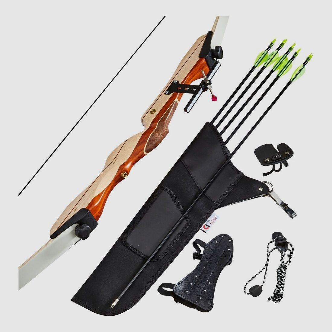 Black Flash Archery Sportbogen Set Herren
