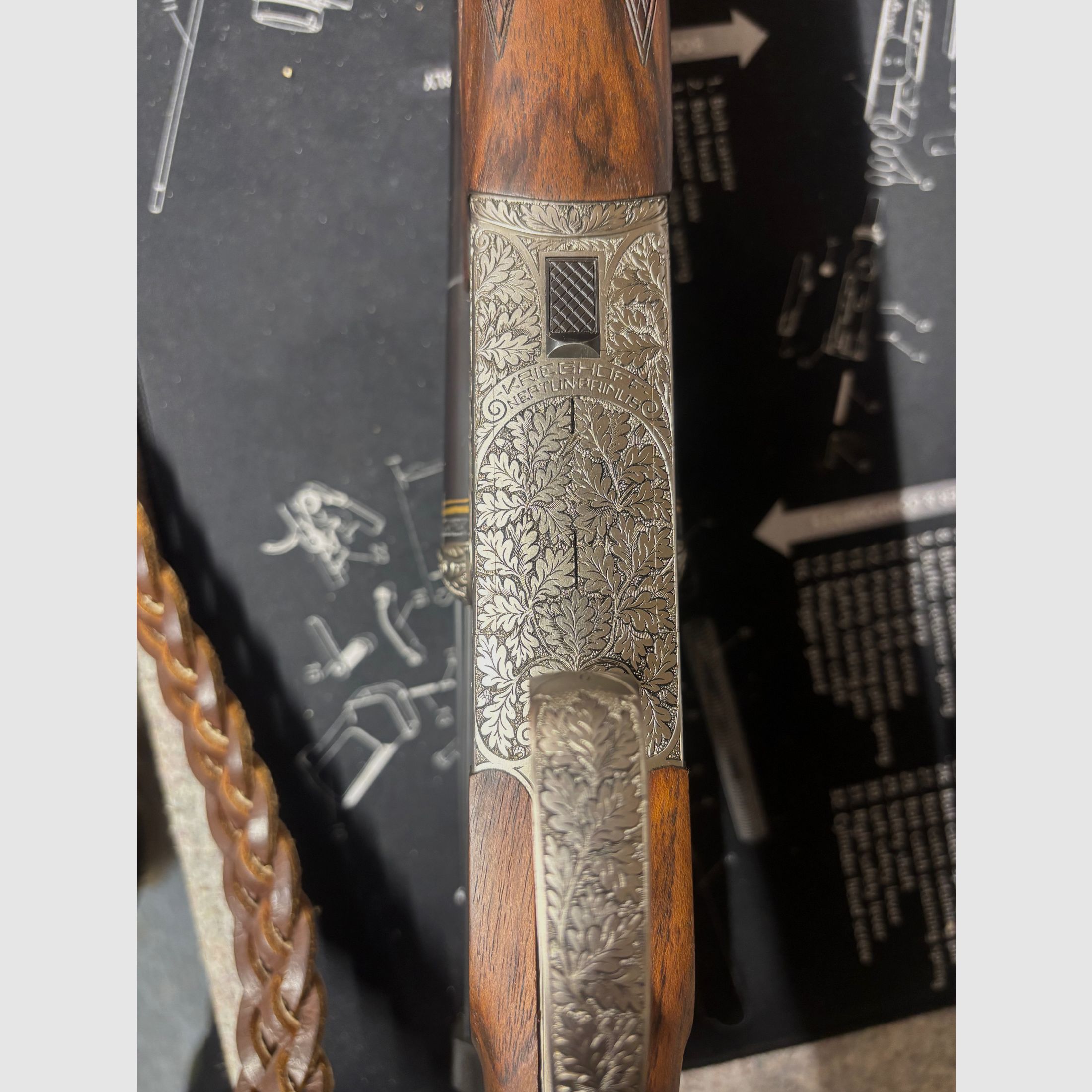 Krieghoff Neptun Primus drilling (doppelbüchsdrilling) 8x57IRS , 12/70