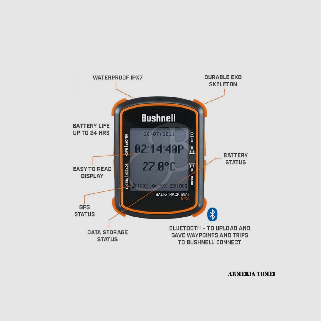 BUSHNELL – BACKTRACK MINI GPS, Bild 3 von 5