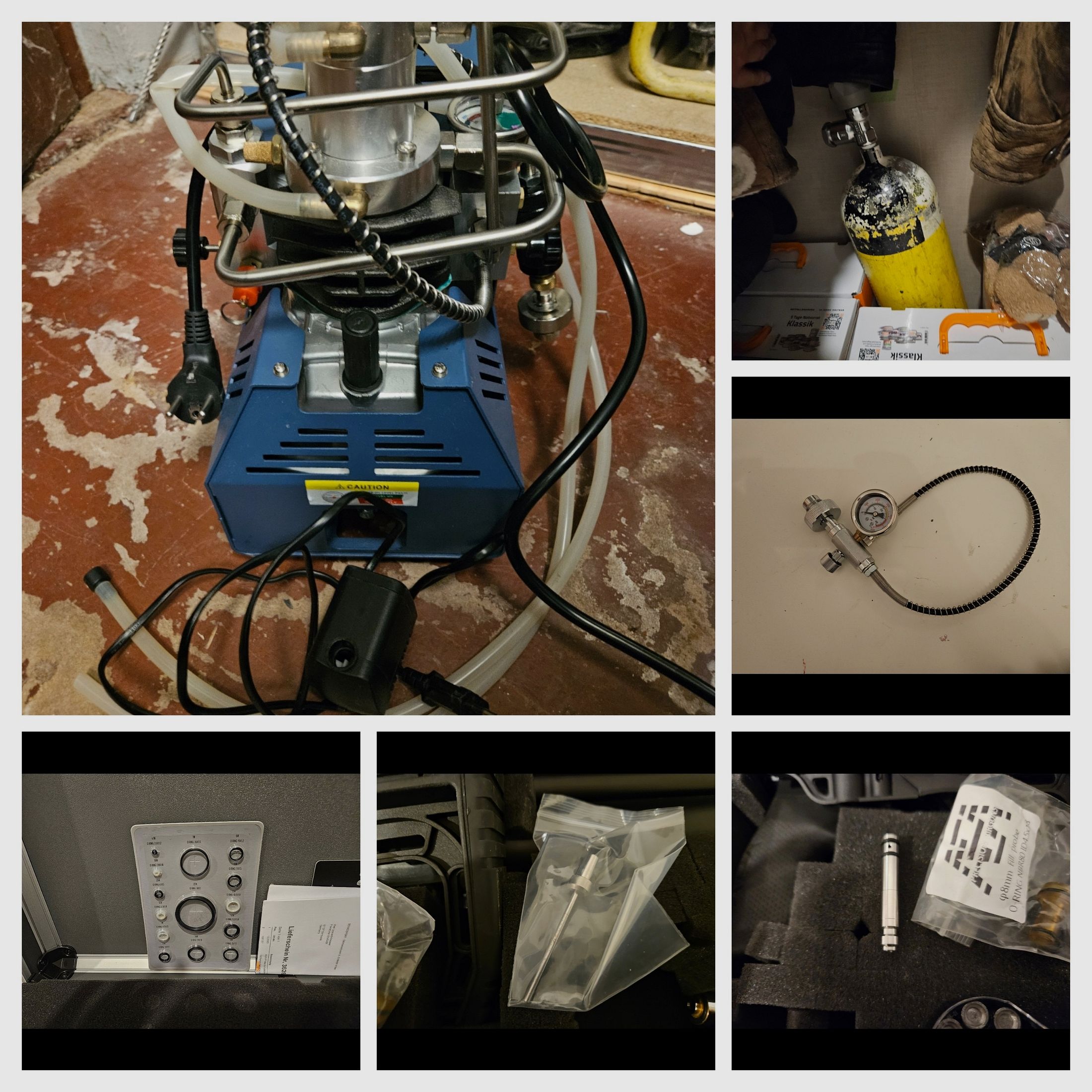 AEA HP Max z wieloma akcesoriami.