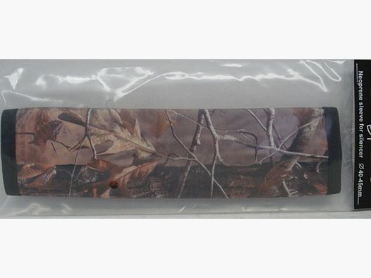 Neoprenhülle T4, Ø 40-45 mm - Länge 21,5 cm, camo/schwarz