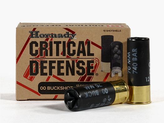 Hornady Critical DEFENSE BUCKSHOT 12/70 1 opakowanie (10 strzałów po 2,89 €*)