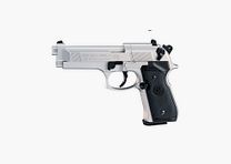 Pistolet CO2 Beretta 92F Nikiel Kal. 4,5mm 8 Strzałów