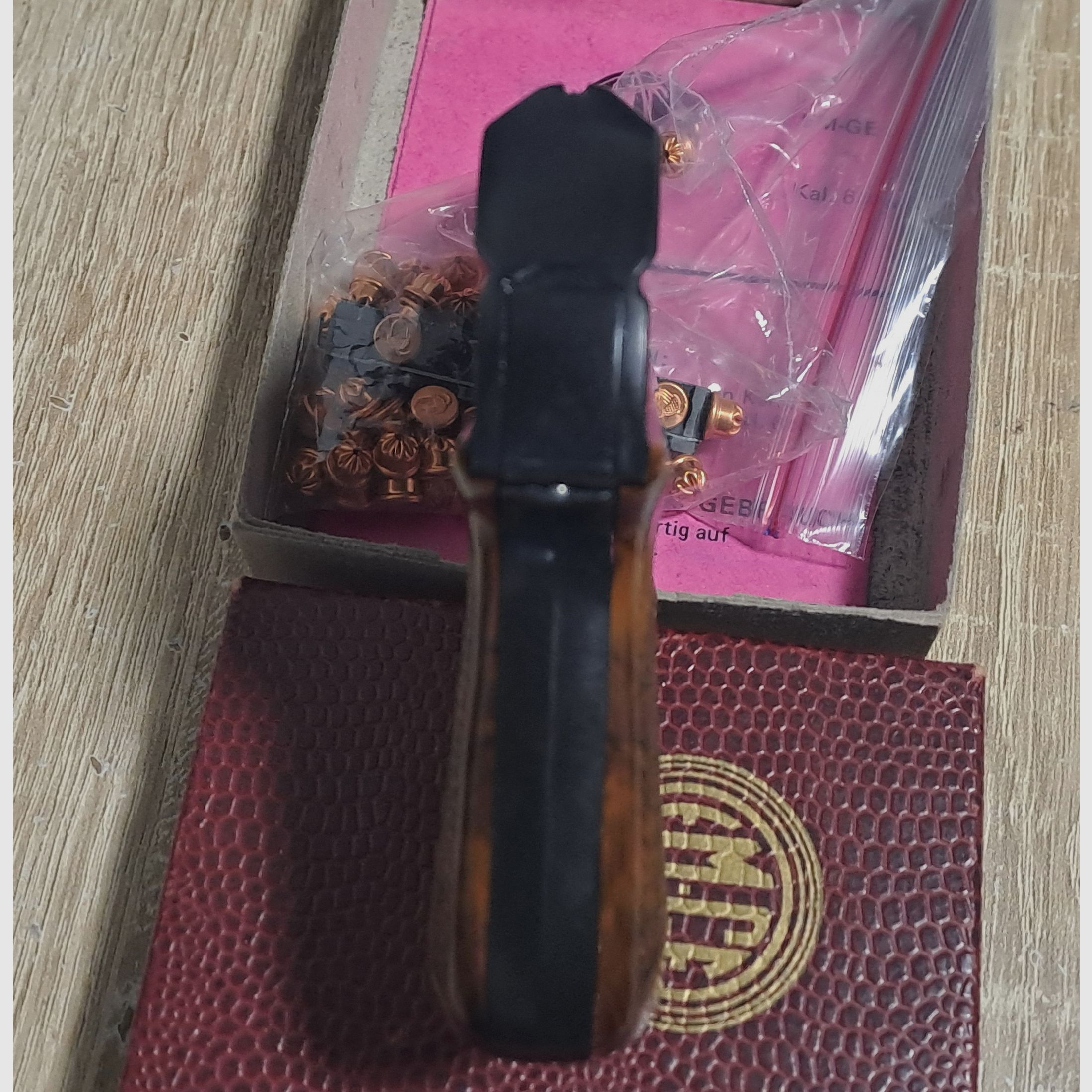 EM-GE Mod. 63 cal. 6 mm Flobert/ PTB 6 with spare magazine in original packaging!