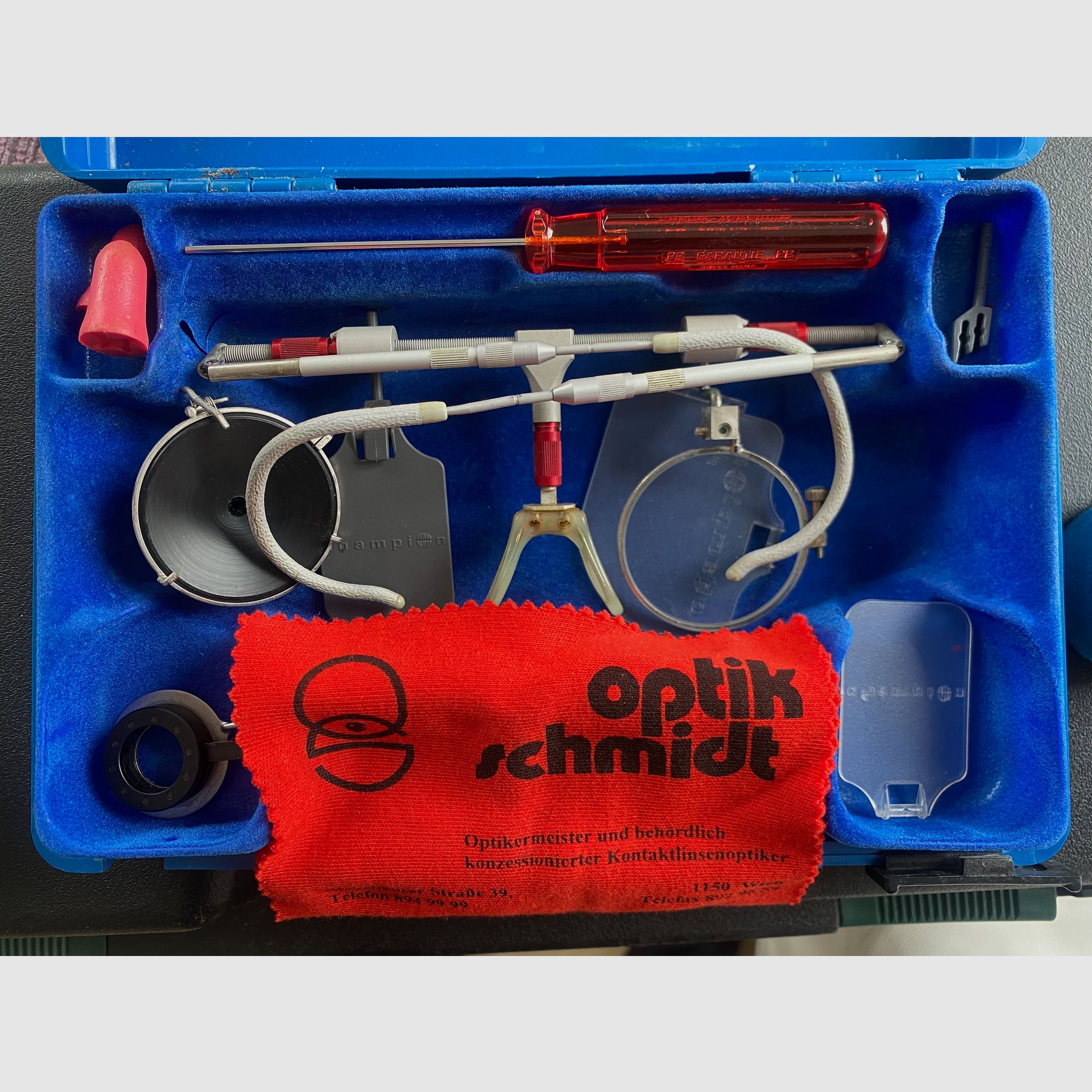 Turnierbrille von Champion