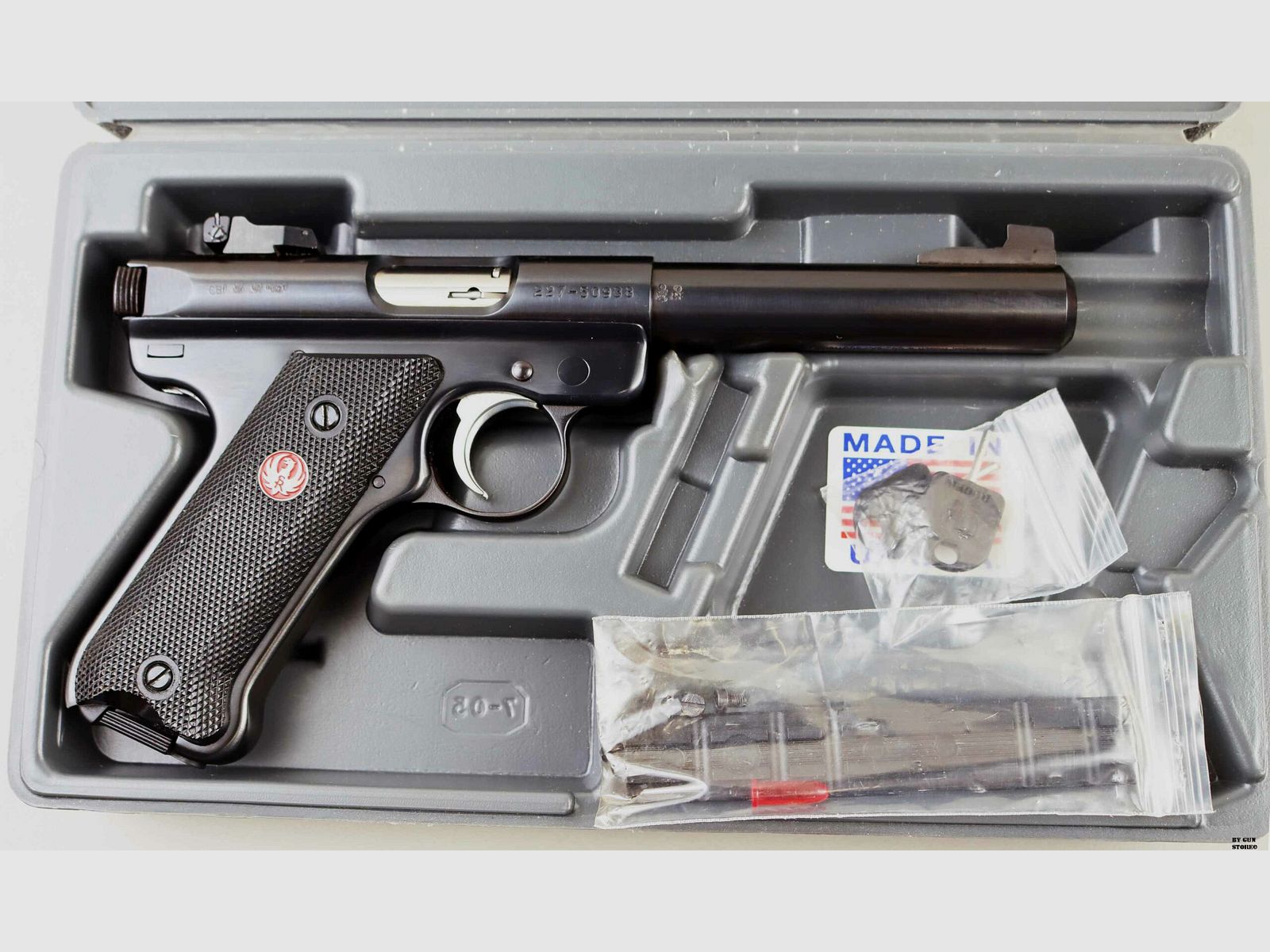 Pistola Ruger mod. Mark III Target cal. 22 LR matr. 227-50938, immagine 11 di 12
