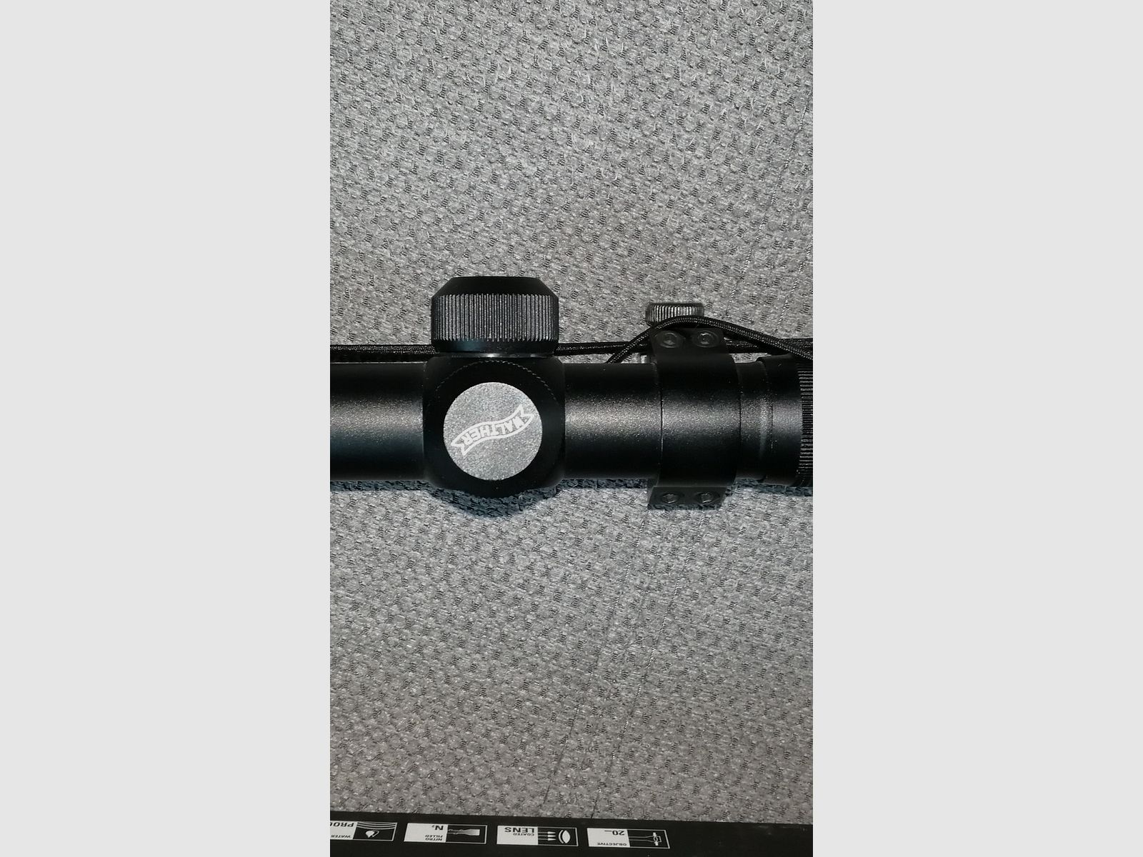 Walther Luftpistole CP 88 silber