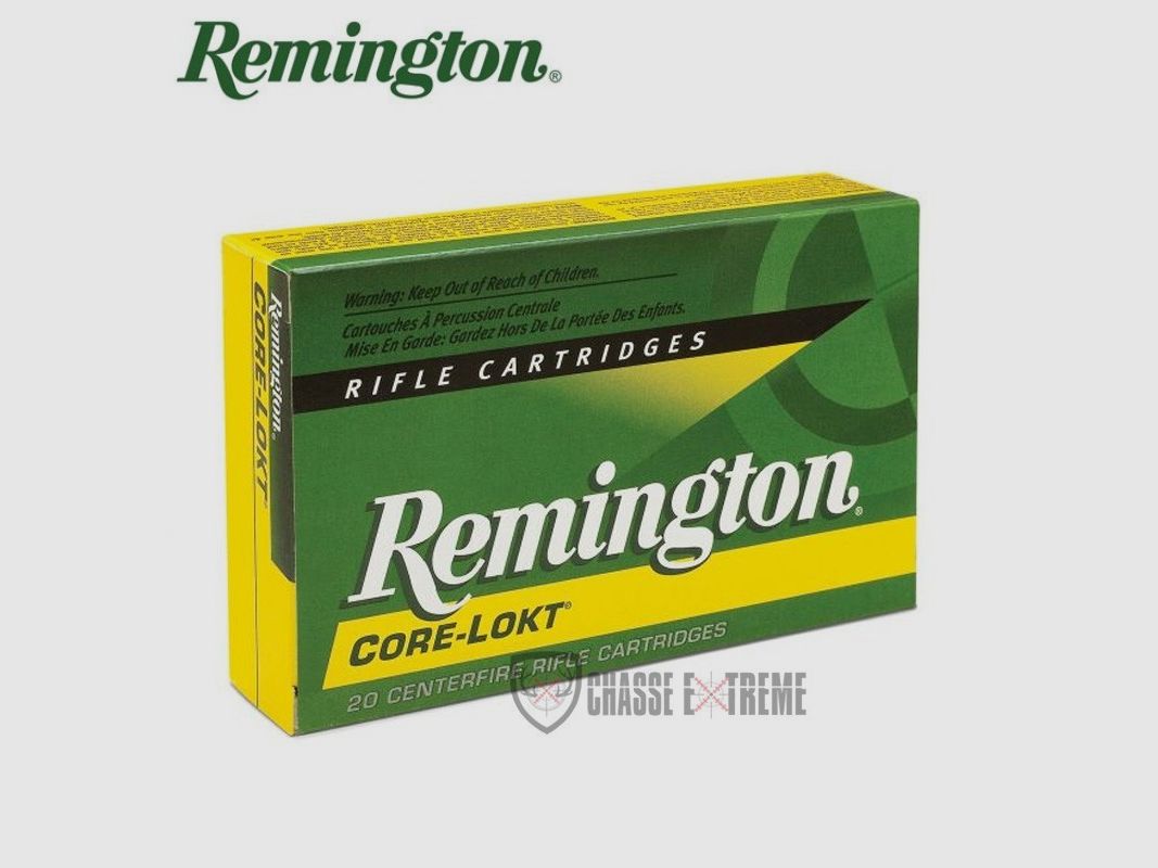 20 Munitions REMINGTON Core-Lokt Cal 30-06 Springfield 180 Gr