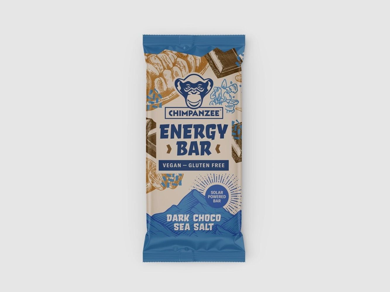 Barretta energetica Chimpanzee Cioccolato Fondente & Sale Marino