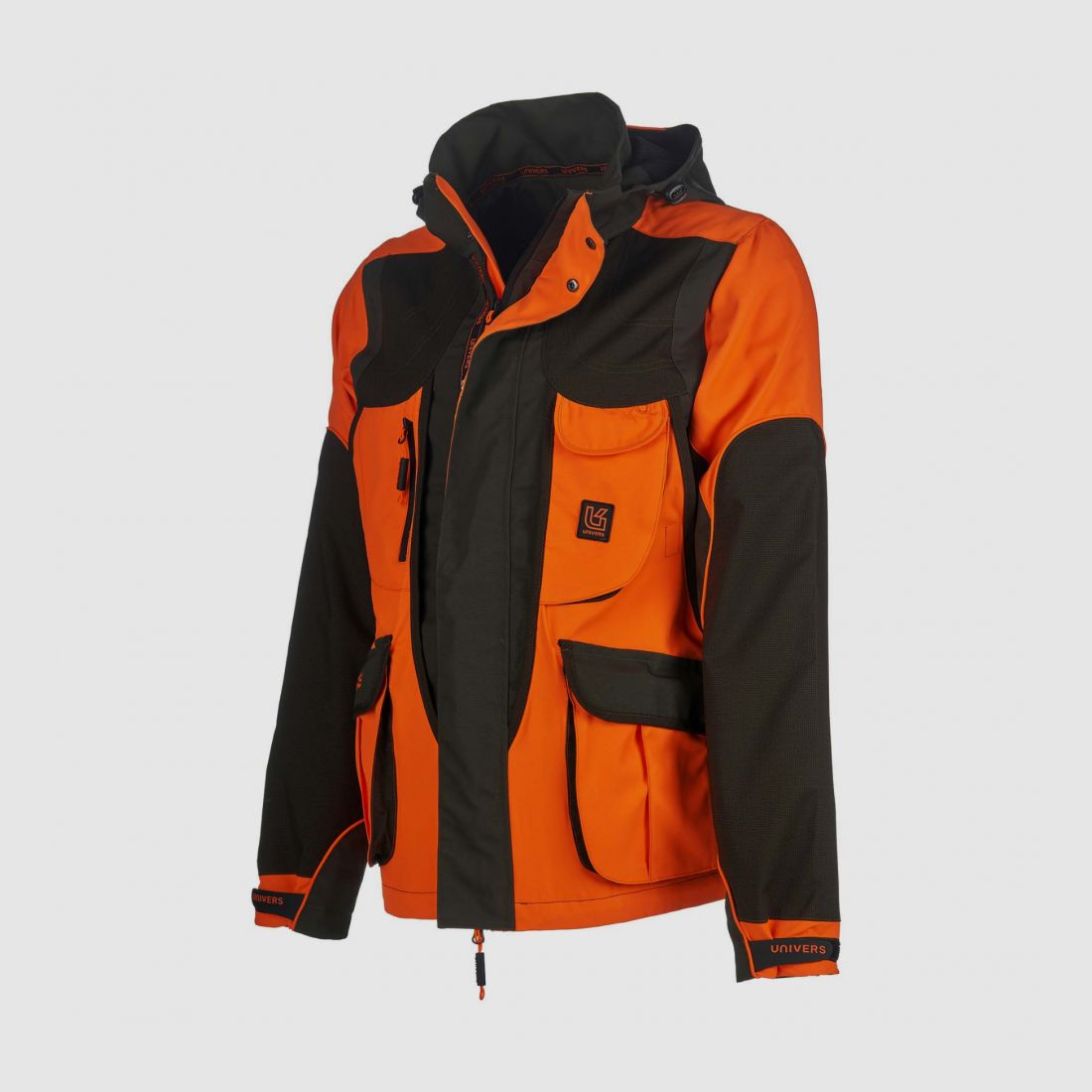 VESTE UNIVERS PERNICE VERT/ORANGE, image 3 sur 6
