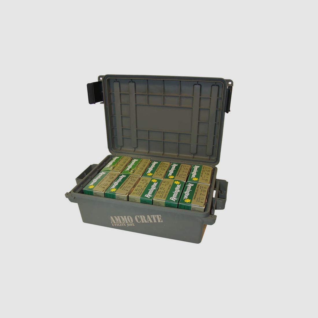 MTM Transport Box ACR4-18 with Folding Lid, Olive Green