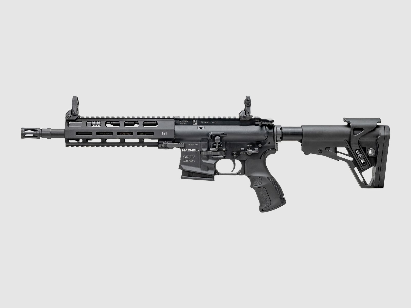 Haenel CR 223 M-LOK Handguard Barrel Length 254 mm | Match Trigger | Short Handguard | Black | Not Sport Approved, Cal. .223 Rem., image 2 of 2