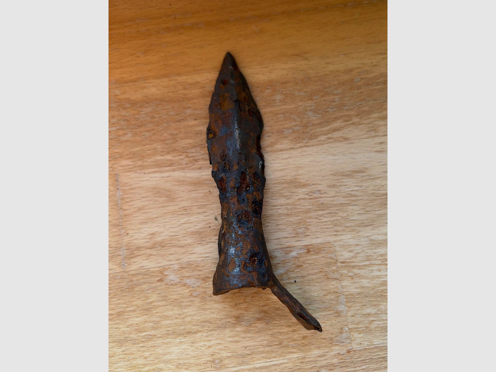 Old drinking fork – traditional hunting tool – from household liquidation