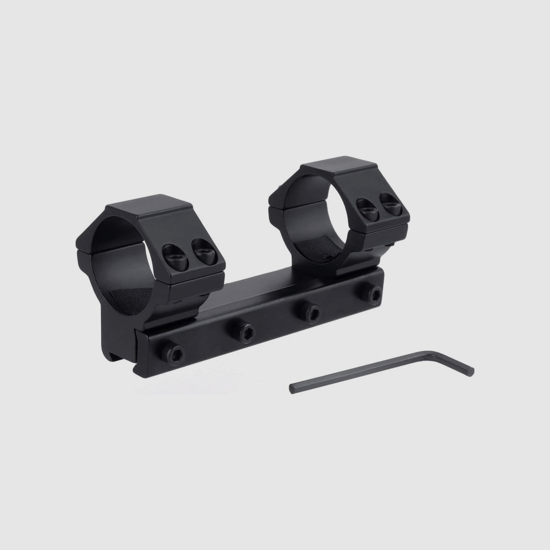 Double mounting rings for 11 mm rail, 30 mm diameter