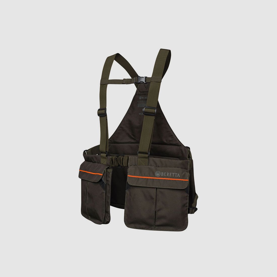 GILET/TRISACCA – BERETTA – STRAP EVO VEST Green Moss, image 1 of 5