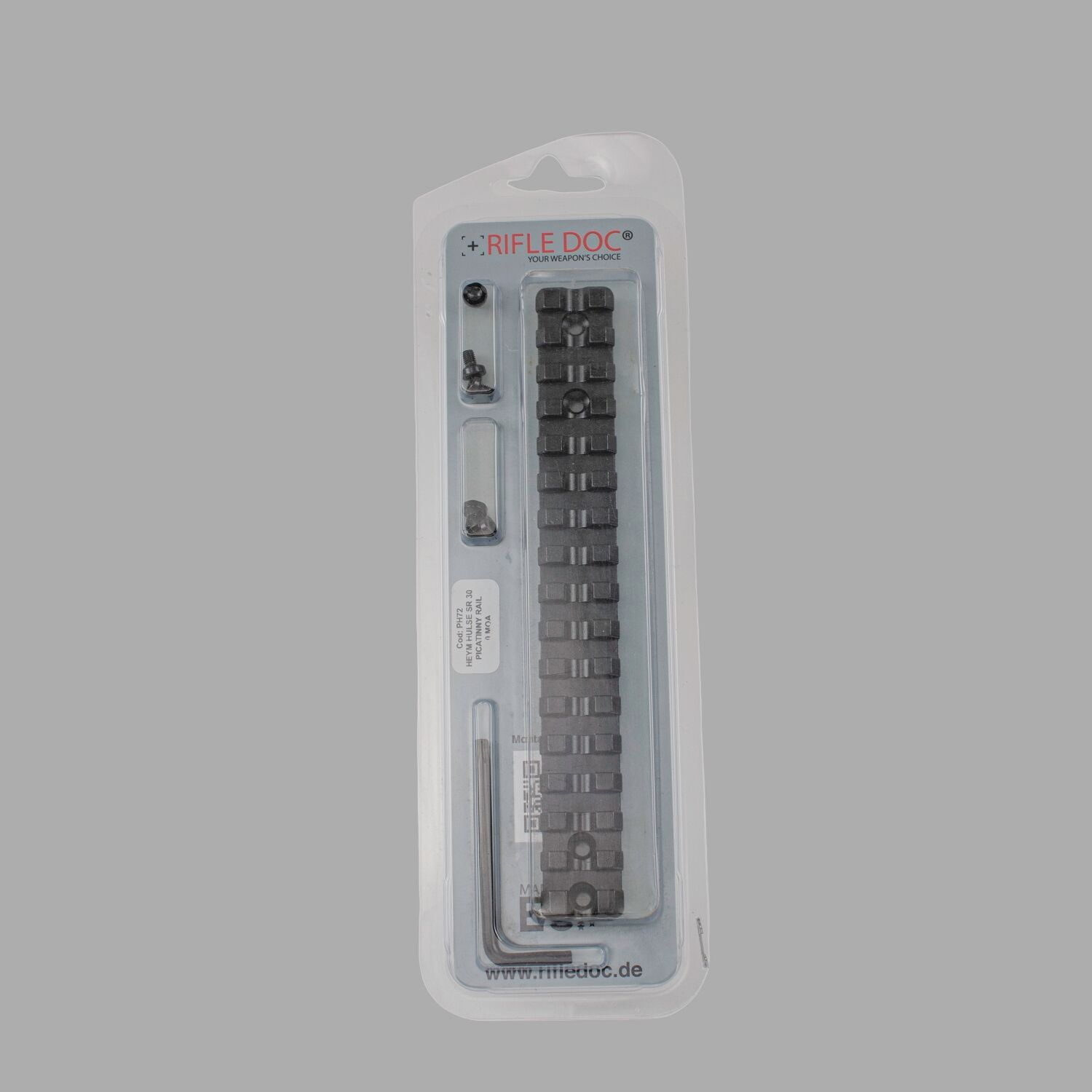 Rifle Doc Picatinny Weaver STEEL rail for HEYM SR 30