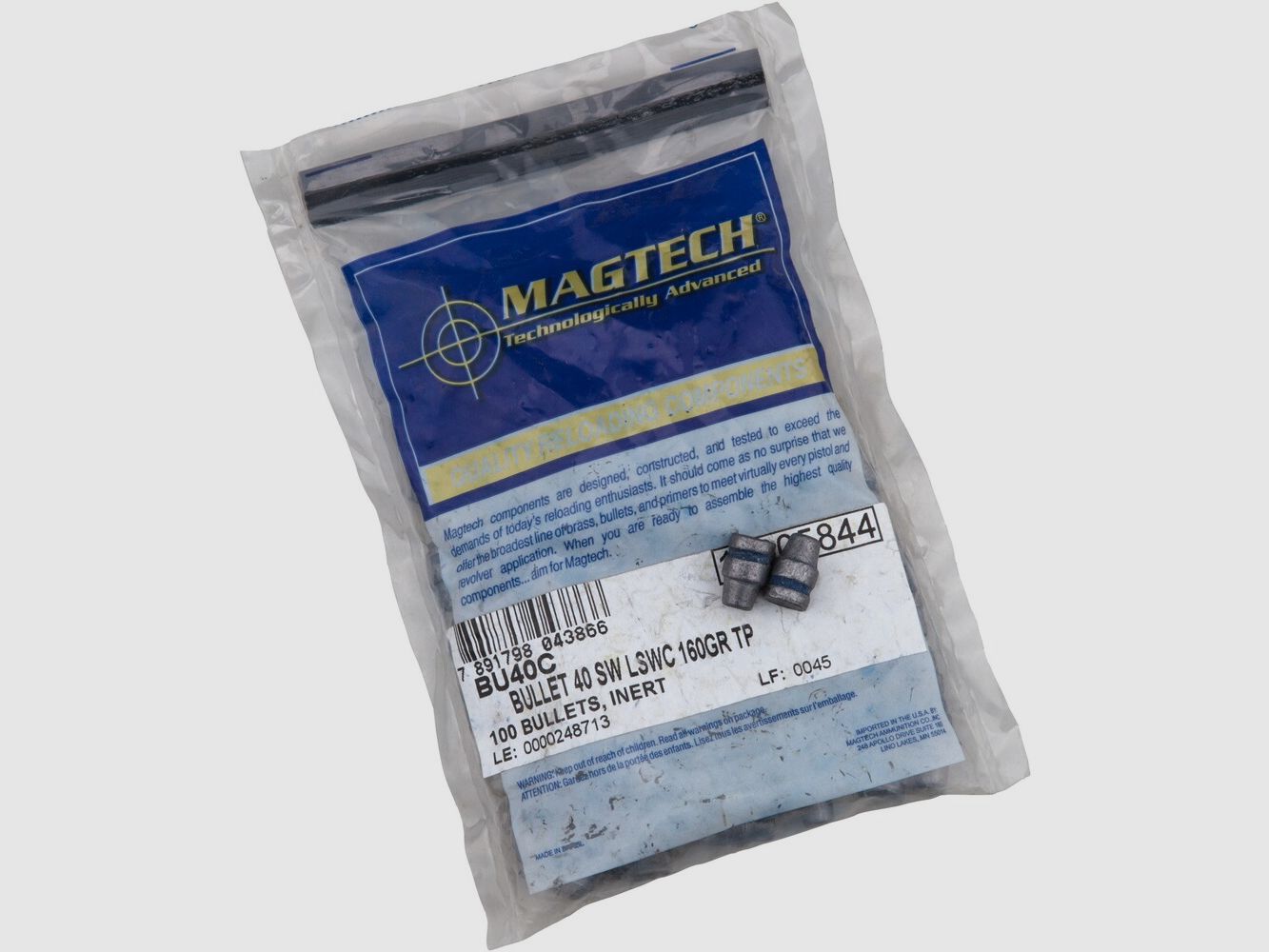 Magtech Bullets .400 10.4g/160grs. SWC found