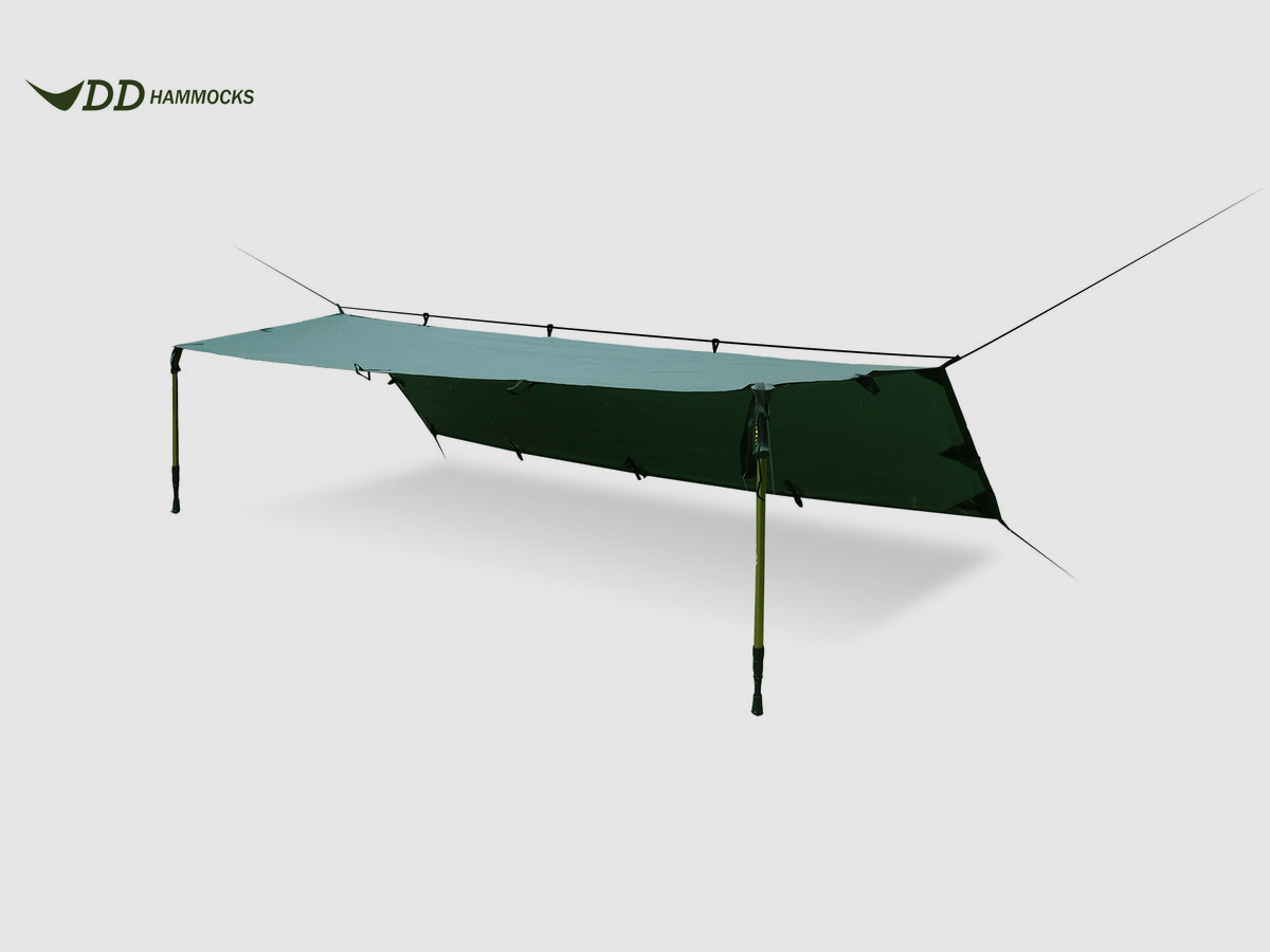 DD Hammocks Tarp S Olive Green, afbeelding 2 van 4