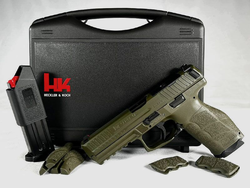 Heckler & Koch SFP9-F OR A1, NATO-Grün