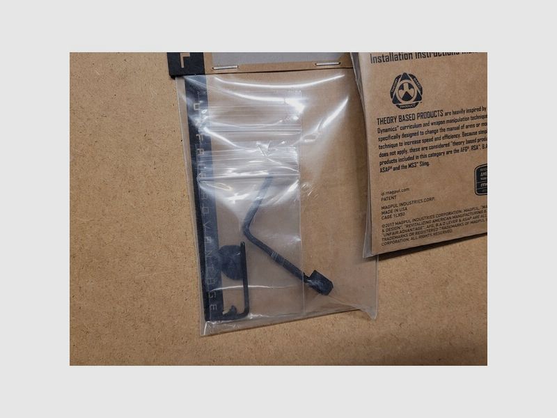 MAGPUL B.A.D. Lever, modifizierung für Verschlussfanghebel