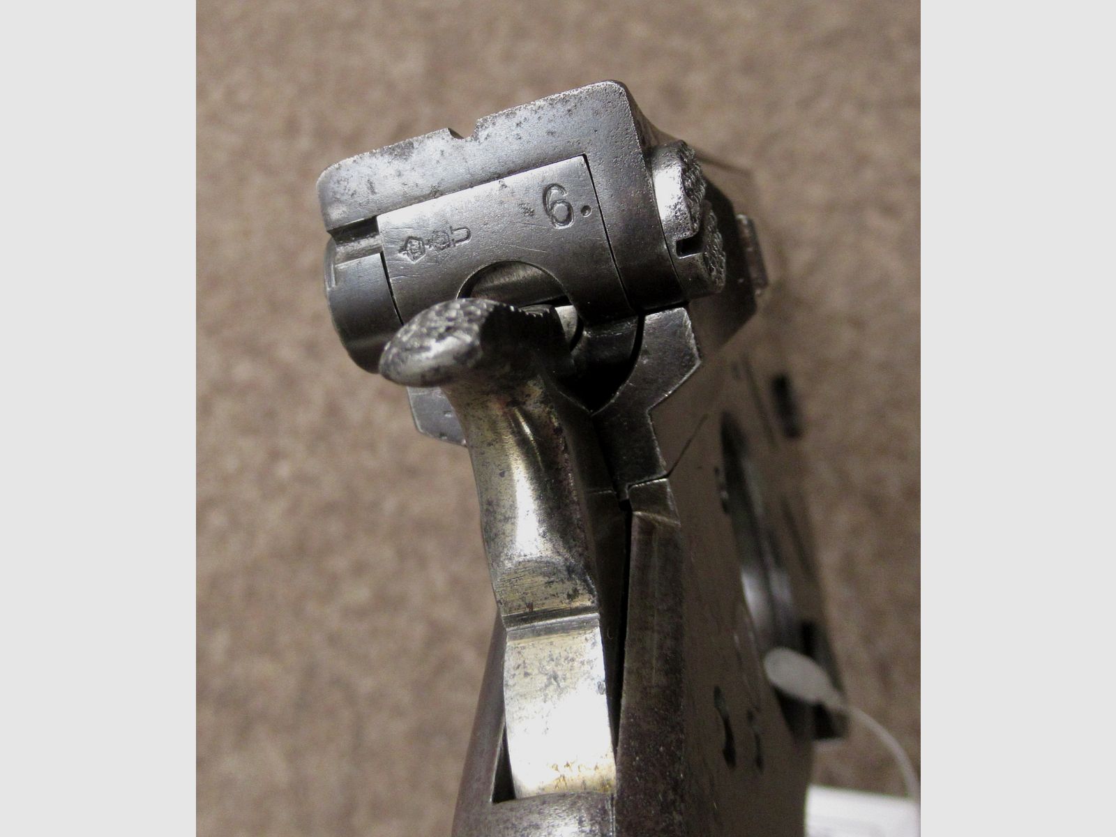 AB-51 pistola BERGMANN mod. 1896 No. 3 cal. 6.5mm Bergmann, imagen 11 de 14