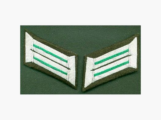 Kragenspiegel Wehrmacht Offizier Jäger / Gebirgsjäger Repro !!!
