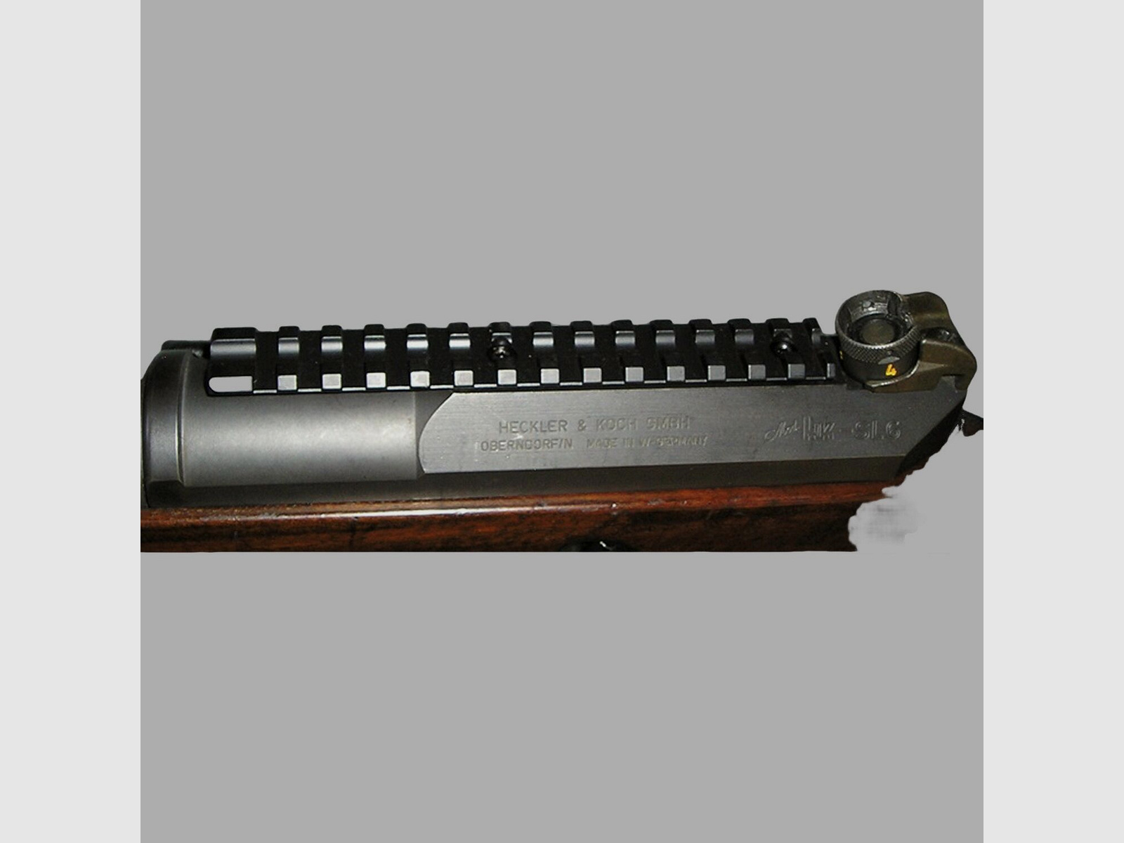 Rifle Doc Picatinny Weaver STAHL Schiene für SL 6 und SL 7