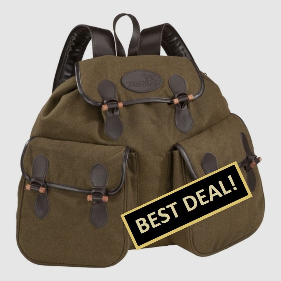 Parforce backpack Loden with seat cushion