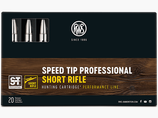 RWS .300 Win. Mag. Speed Tip Pro Short Barrel 165gr. - 20 St.