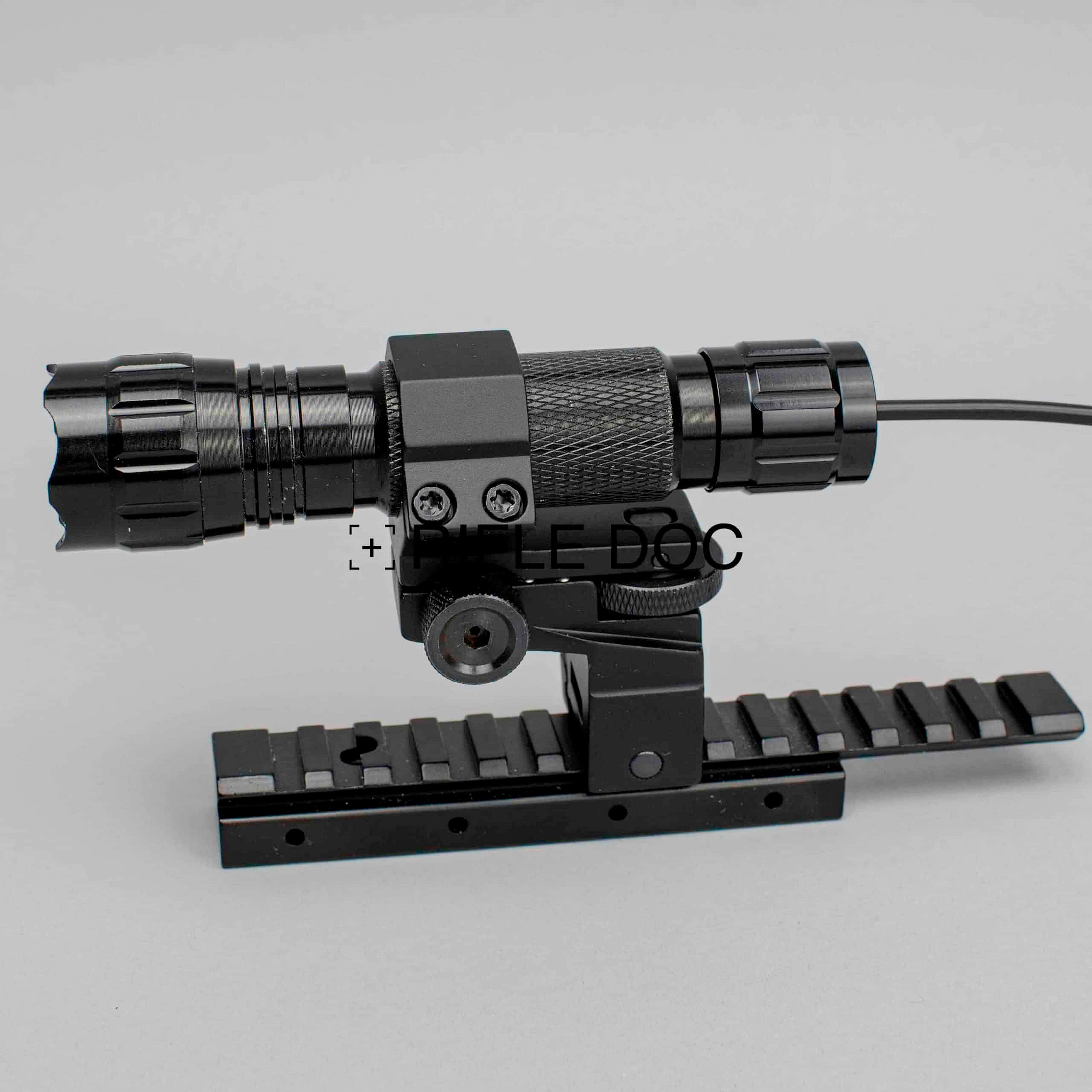 Universalhalterung Lampe bis 25mm (Weaver Picatinny Schiene)