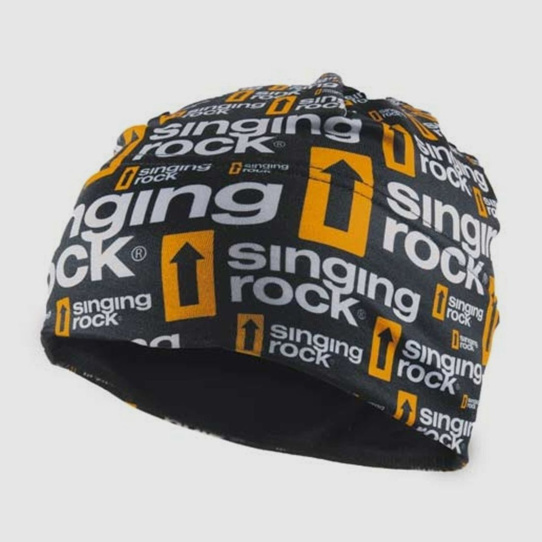 Klettermütze Singing Rock (Schwarz und Orange, L-XL)