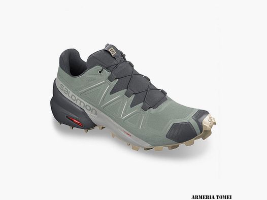 SALOMON – HEREN – SPEEDCROSS 5 Groen Milieu/Ebony/Pale Khaki
