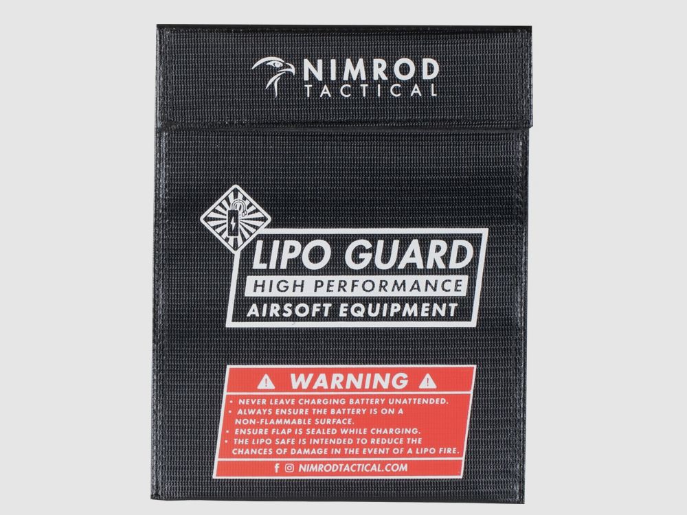 Nimrod Lipo Safety Bag fr Airsoft Akkus (18x23cm)