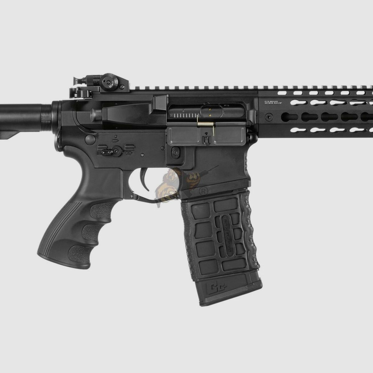 G&G GC16 SRL met ETU in zwart Airsoft S-AEG vrij vanaf 18