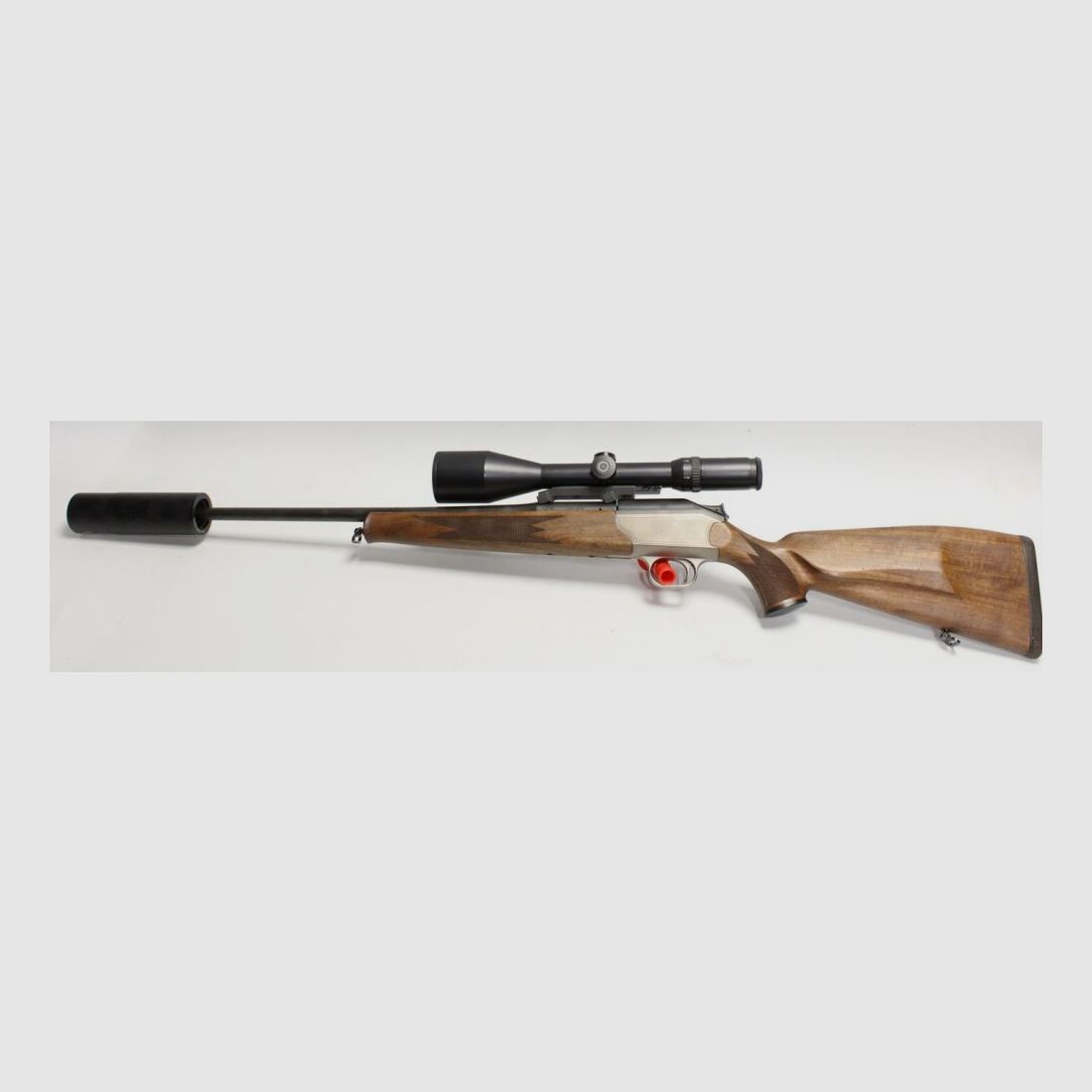 Blaser R93 with Schmidt & Bender 2.5-10x56 and silencer
