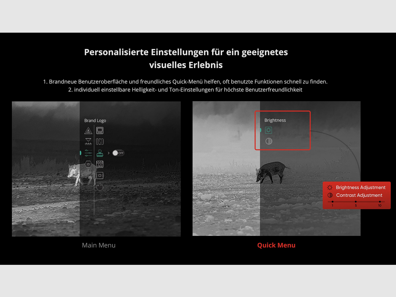 Hikmicro 50-2-083 Clip-On Thunder TE19C 2.0 Wärmebildvorsatzgerät 256x192 Pixel 12µm weniger als 35