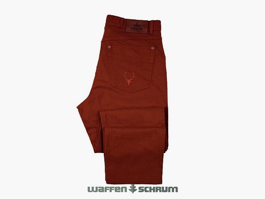 Pantalones Foresta Hose Fivepocket Cognac