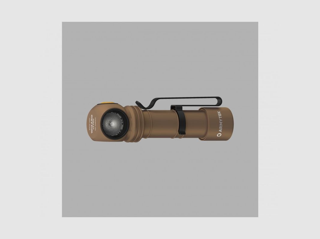 ARMYTEK TORCIA WIZARD C2 PRO SAND WHITE, immagine 7 di 7
