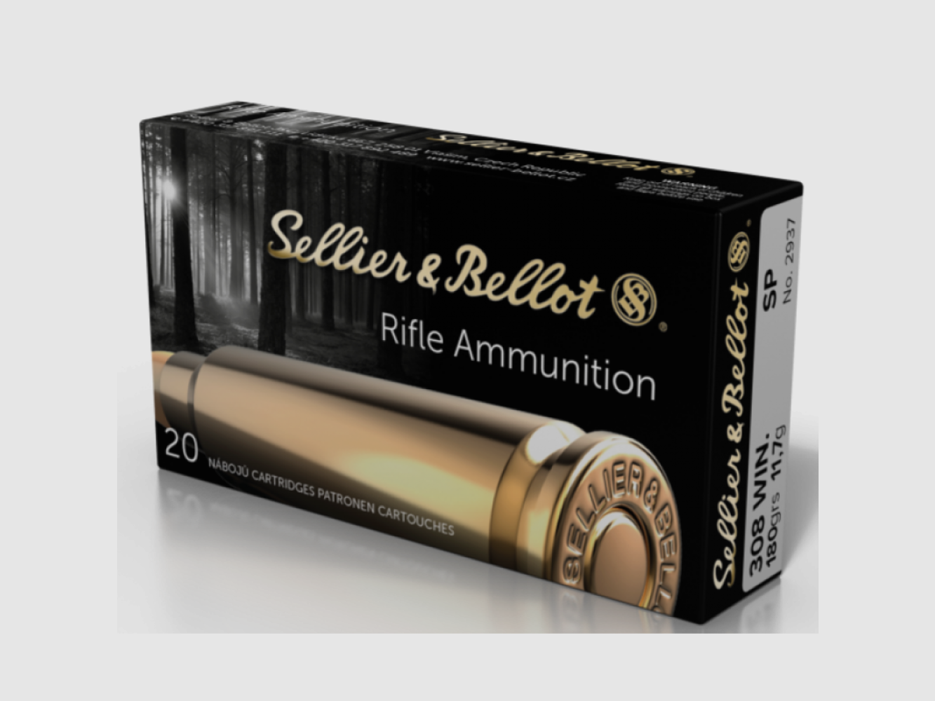 308 Winchester S&B SP 180gr VE20
