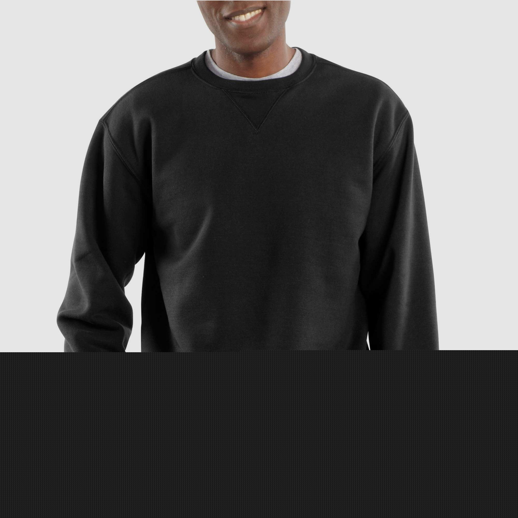 Carhartt Midweight Crewneck Sweatshirt Men Black XL