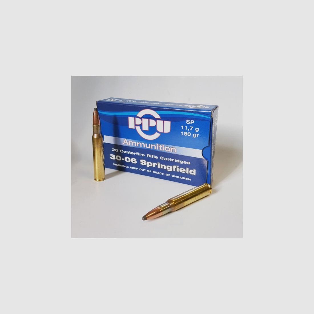 Partizan Patronen Kal. .30-06 Springfield 180-Grs. SP x20