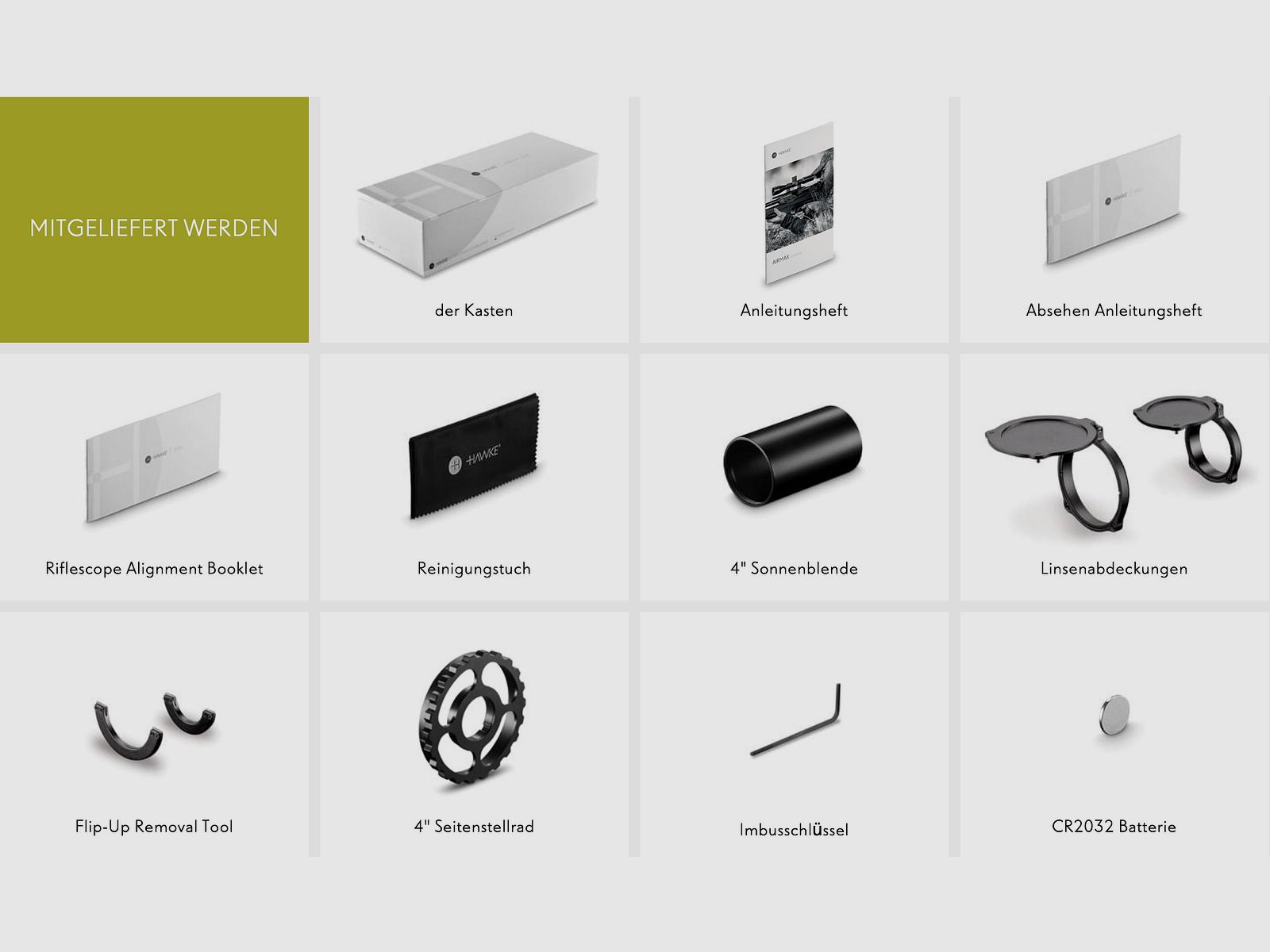 Hawke 13311 AIRMAX 30 WA SF 4-16x50 AMX IR Absehen