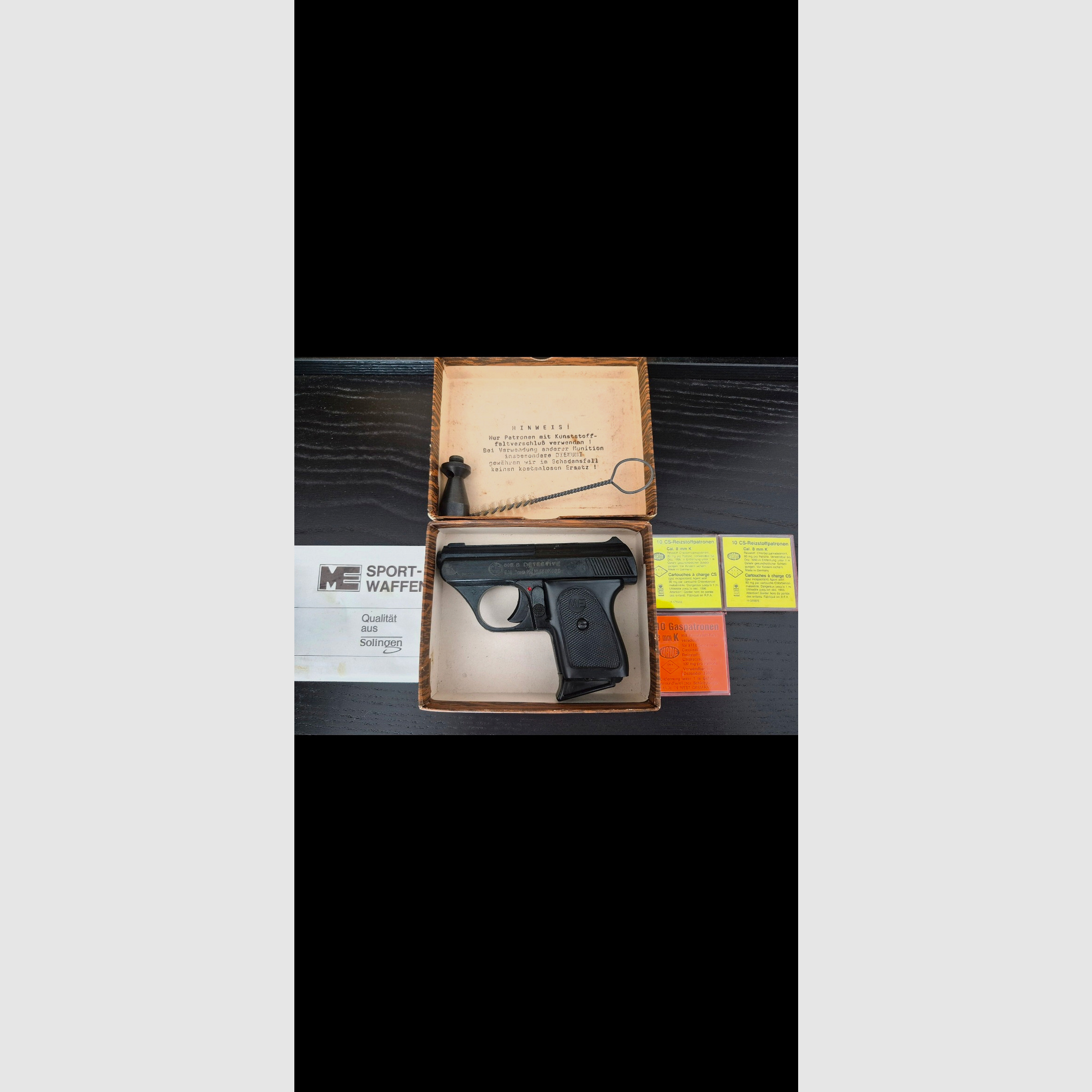 Oggetto da collezione Mai sparato ME 8 Detective